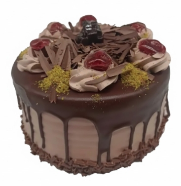 Hediye ve Kutlama İçin Şık Tasarımlı Çikolatalı Pasta